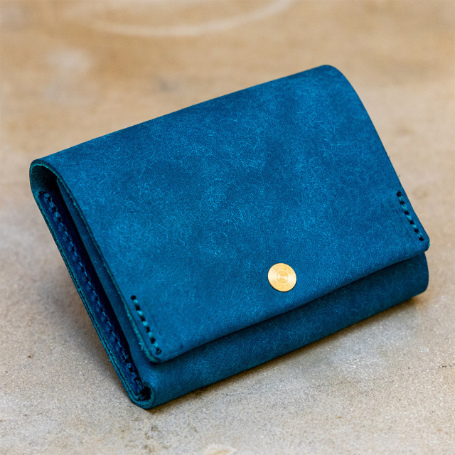 ミニ財布 三つ折り財布 コンパクト財布 小さい財布 薄い メンズ レディース 本革 レザー 