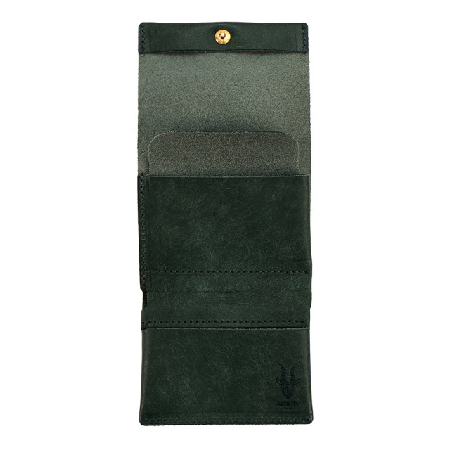 ミニ財布 三つ折り財布 コンパクト財布 小さい財布 薄い メンズ レディース 本革 レザー 