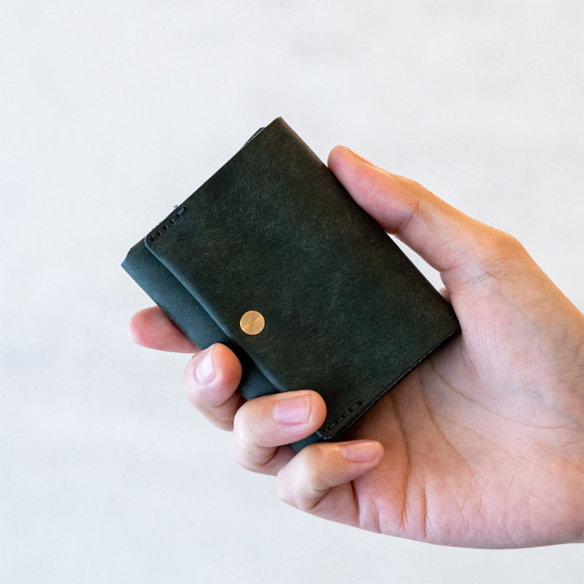 ミニ財布 三つ折り財布 コンパクト財布 小さい財布 薄い メンズ レディース 本革 レザー 