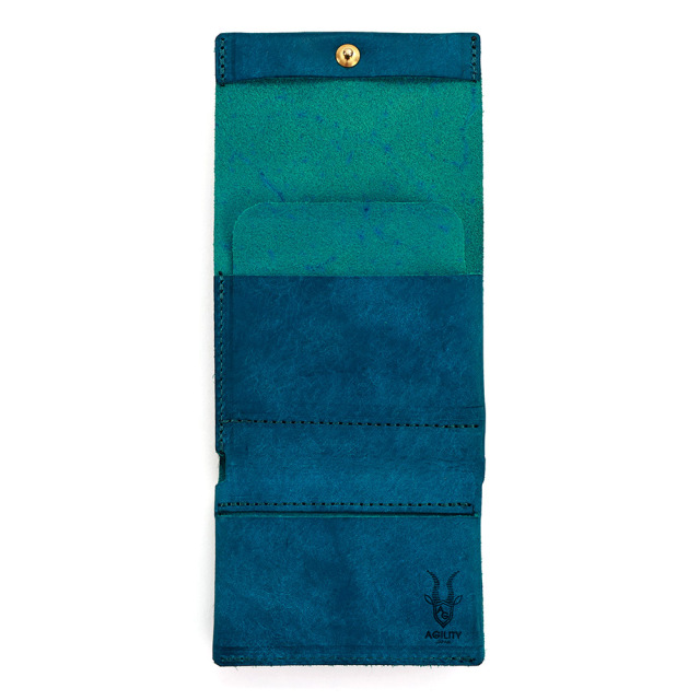 ミニ財布 三つ折り財布 コンパクト財布 小さい財布 薄い メンズ レディース 本革 レザー 