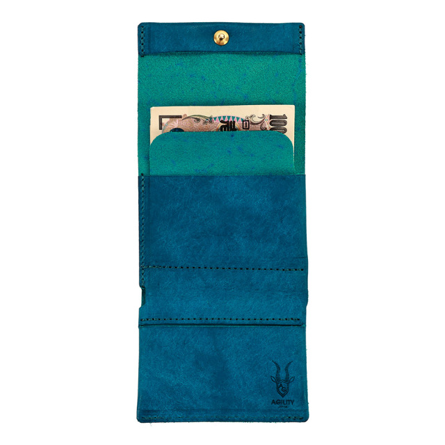 ミニ財布 三つ折り財布 コンパクト財布 小さい財布 薄い メンズ レディース 本革 レザー 