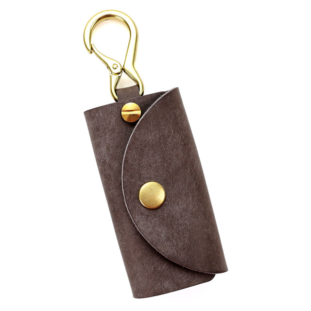 キーケース スマートキー カラビナ スライド式 本革 レザー スリム 吊るす メンズ レディース