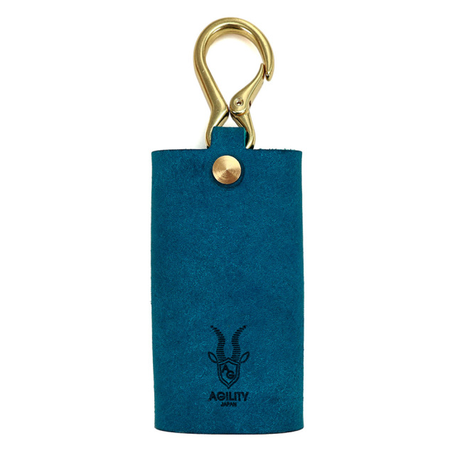 キーケース スマートキー カラビナ スライド式 本革 レザー スリム 吊るす メンズ レディース