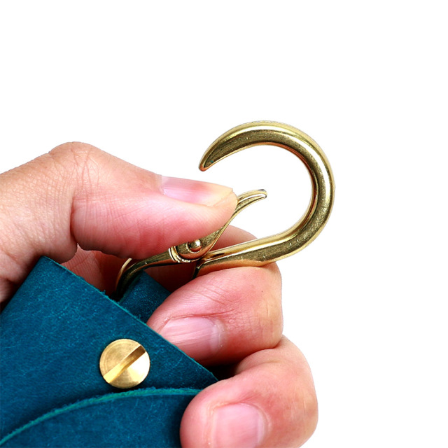 キーケース スマートキー カラビナ スライド式 本革 レザー スリム 吊るす メンズ レディース