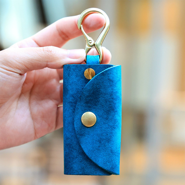 キーケース スマートキー カラビナ スライド式 本革 レザー スリム 吊るす メンズ レディース