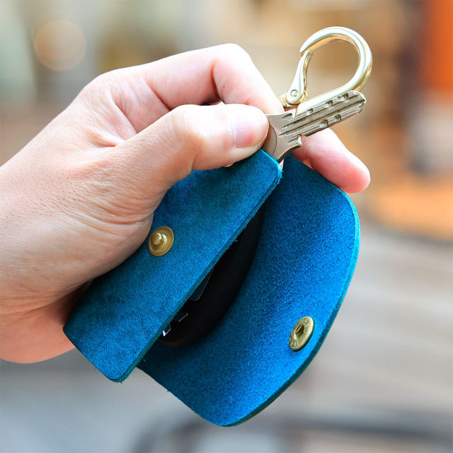 キーケース スマートキー カラビナ スライド式 本革 レザー スリム 吊るす メンズ レディース