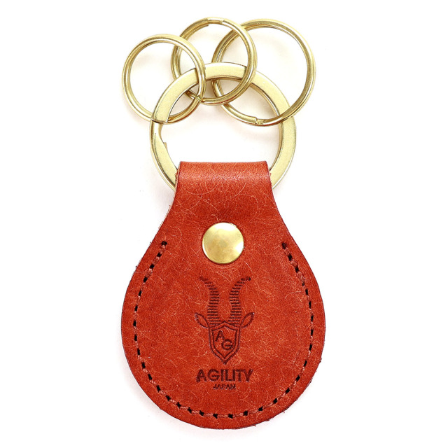 ラルムキーホルダー』(全6色)マルゴー/経年変化が楽しみなディア