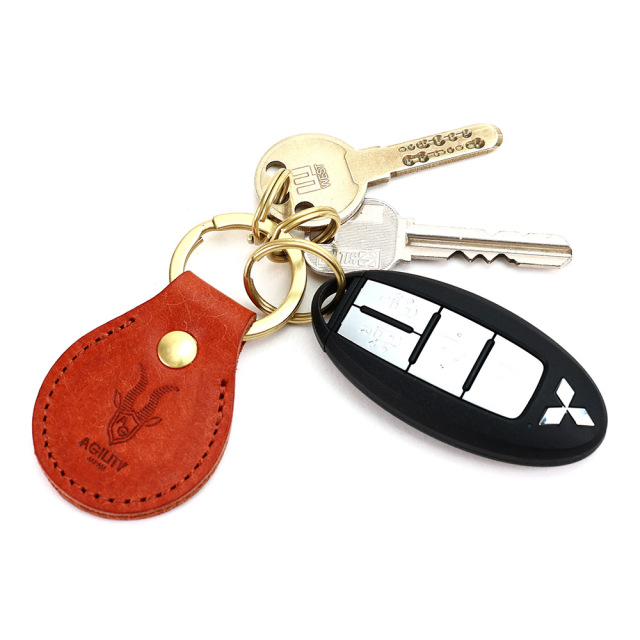 ラルムキーホルダー』(全6色)マルゴー/経年変化が楽しみなディア