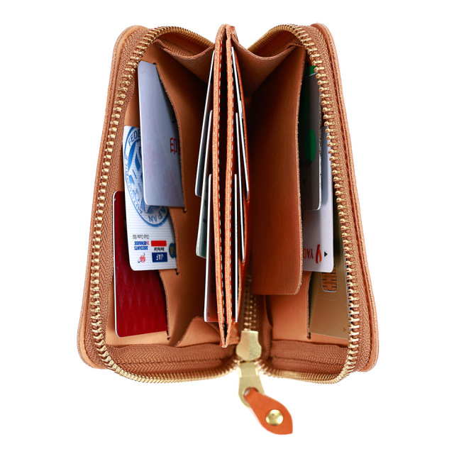 カードがたくさん入る財布 二つ折り財布 折り財布 31枚 コンパクト メンズ レディース