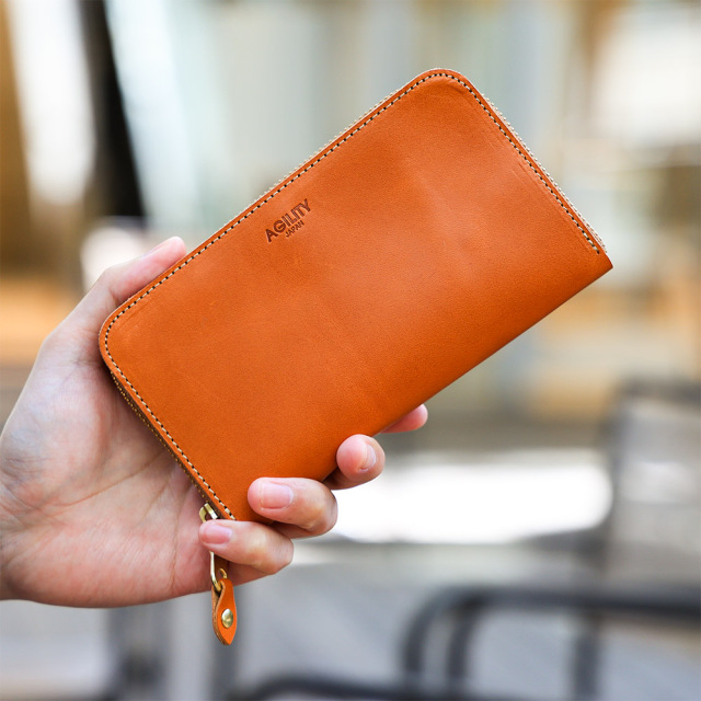 カードがたくさん入る財布 長財布 ラウンドファスナー 大容量 21枚 コンパクト メンズ レディース