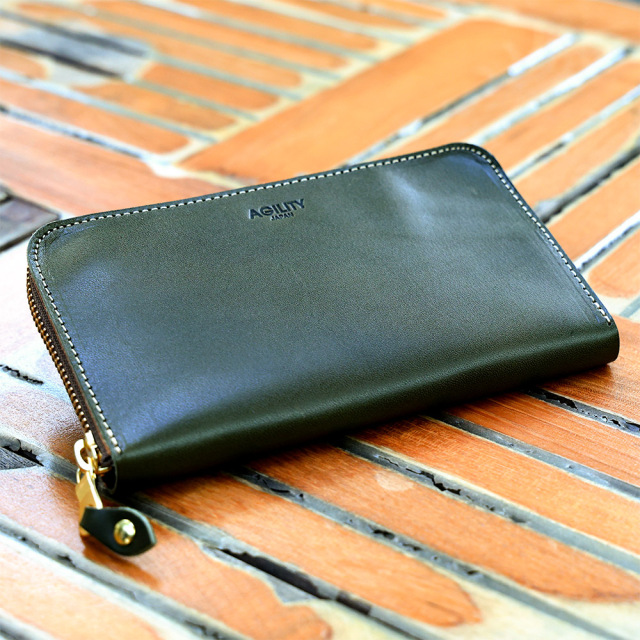 カードがたくさん入る財布 長財布 ラウンドファスナー 大容量 21枚 コンパクト メンズ レディース