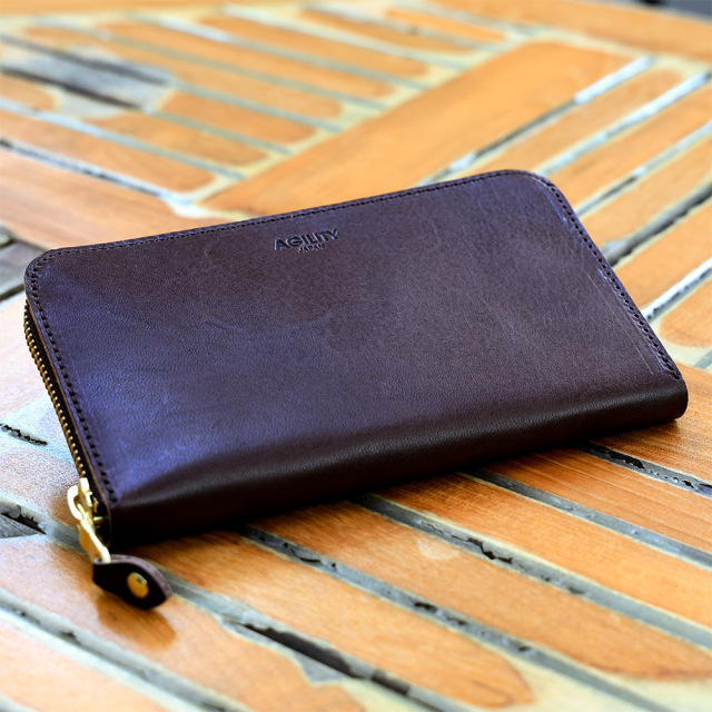 カードがたくさん入る財布 長財布 ラウンドファスナー 大容量 21枚 コンパクト メンズ レディース