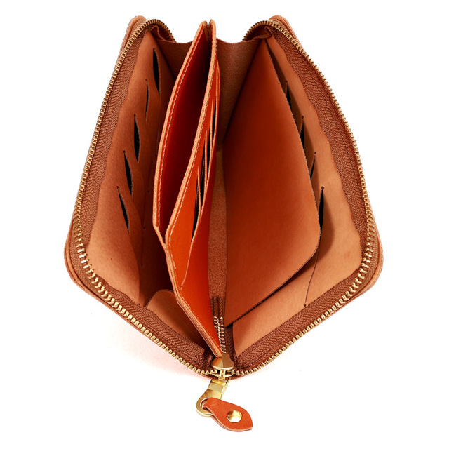 カードがたくさん入る財布 長財布 ラウンドファスナー 大容量 21枚 コンパクト メンズ レディース