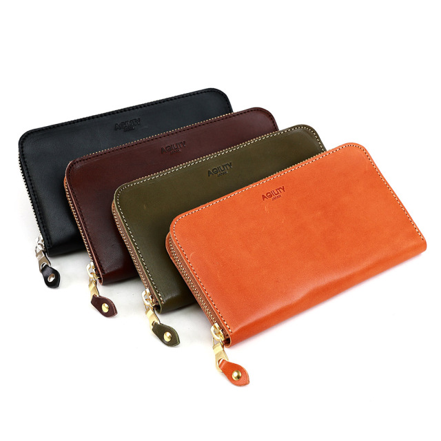 カードがたくさん入る財布 長財布 ラウンドファスナー 大容量 21枚 コンパクト メンズ レディース