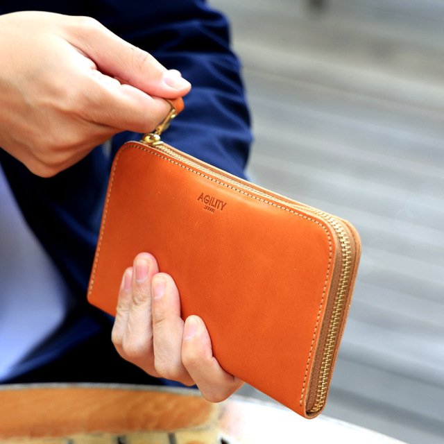 カードがたくさん入る財布 長財布 ラウンドファスナー 大容量 21枚 コンパクト メンズ レディース