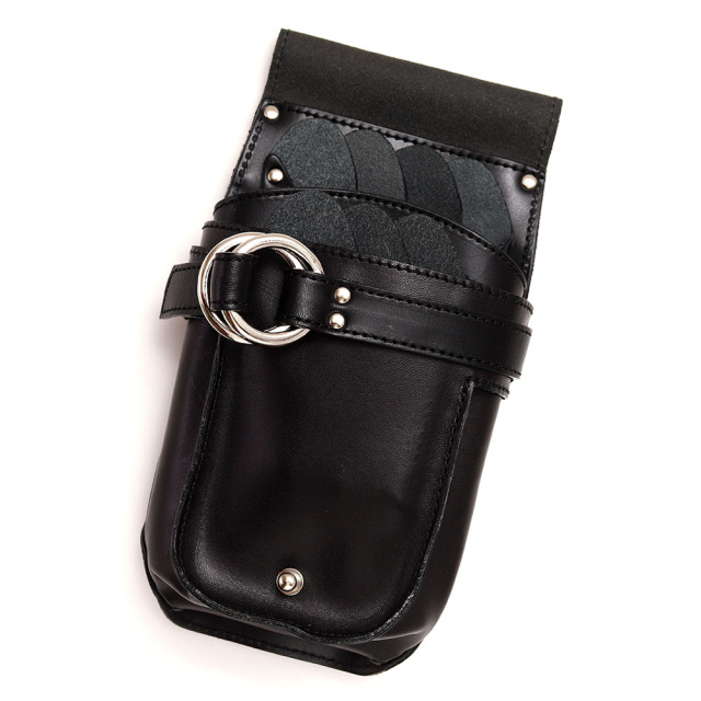 シザーケース 7丁 美容師 スタイリスト 本革 トリマー 腰 斜め掛け 日本製