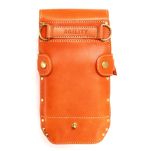 シザーケース 7丁 美容師 スタイリスト 本革 トリマー 腰 斜め掛け 日本製