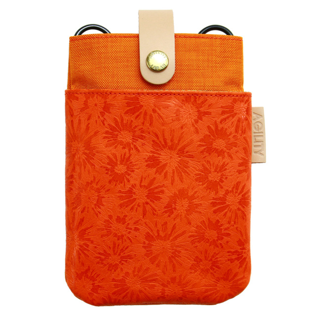 シザーバッグ ミニバッグ サコッシュバッグ スコッシュバッグ ショルダーバッグ オレンジ