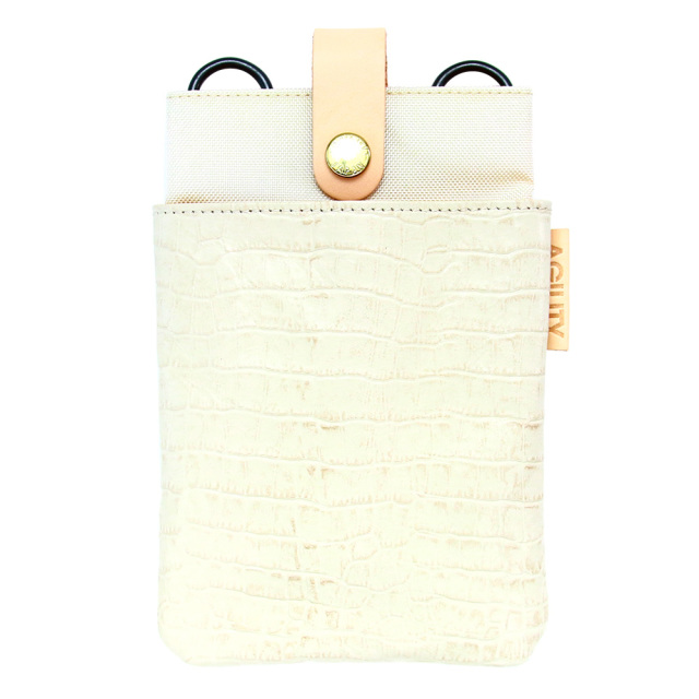 シザーバッグ ミニバッグ サコッシュバッグ スコッシュバッグ ショルダーバッグ ホワイト