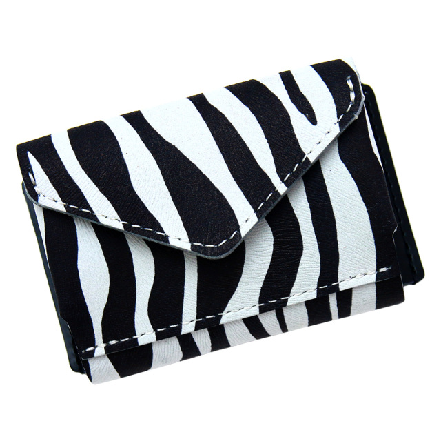 ナノウォレット』(全3色)アニマルプリントレザー/無駄を省いて