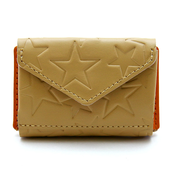 新品未使用品★ABC CAMO MINI WALLET 二つ折りミニ財布 ミニ財布 二つ折り財布 本革 牛革 13色 レディース ミニ