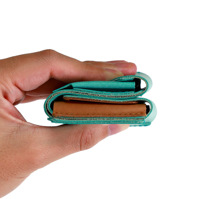 ミニ財布 小さい財布 ミニウォレット コンパクト 本革 レザー ミニマル 極小財布