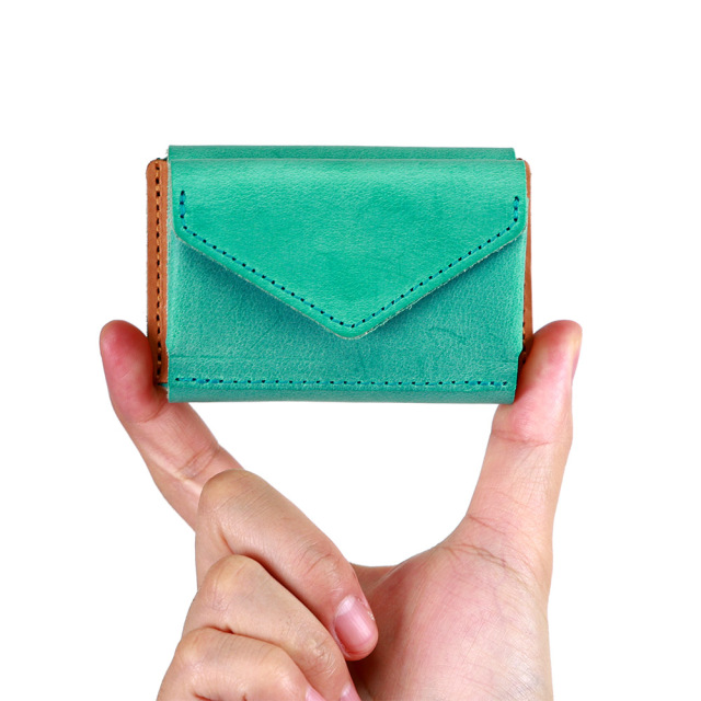 ミニ財布 小さい財布 ミニウォレット コンパクト 本革 レザー ミニマル 極小財布