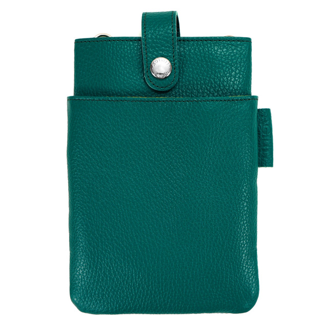 ウォークII』(全6色)イタリアンシュリンク/本革製ミニショルダー