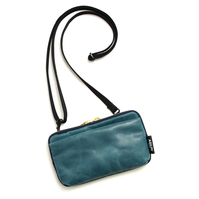 美品　AGILITY アジリティ　パークポシェット　革　ショルダーバッグ　財布 パークポシェット』(全4色)SGシュリンク/外遊びを楽しむ大人の