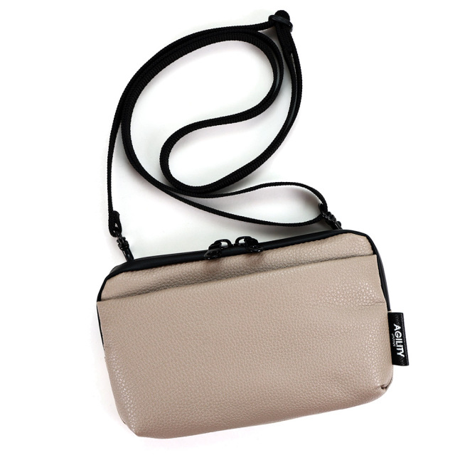 お財布バッグ スマホショルダー スマホバッグ 一体型 横 A6 お財布ショルダー ミニバッグ 撥水 