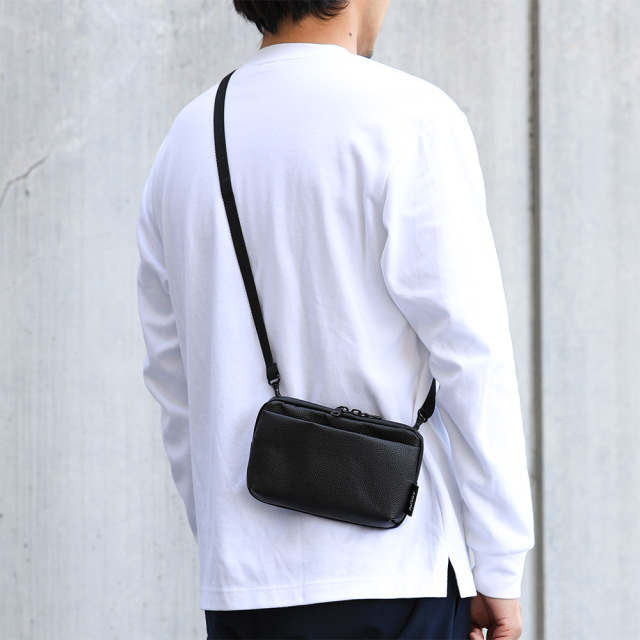 お財布バッグ スマホショルダー スマホバッグ 一体型 横 A6 お財布ショルダー ミニバッグ 撥水 