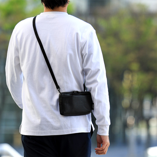 お財布バッグ スマホショルダー スマホバッグ 一体型 横 A6 お財布ショルダー ミニバッグ 撥水 