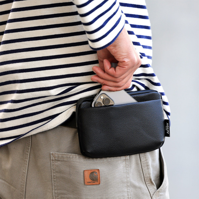 お財布バッグ スマホショルダー スマホバッグ 一体型 横 A6 お財布ショルダー ミニバッグ 撥水 