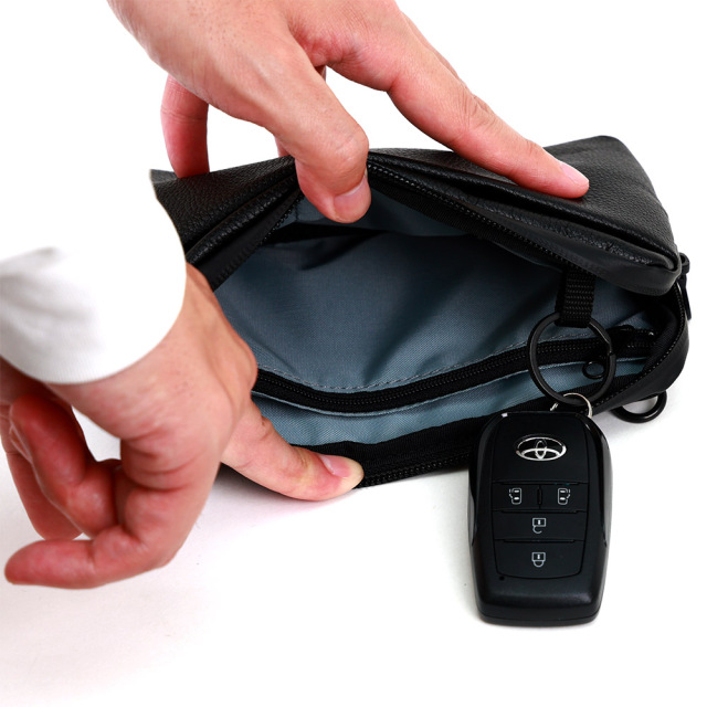 お財布バッグ スマホショルダー スマホバッグ 一体型 横 A6 お財布ショルダー ミニバッグ 撥水 