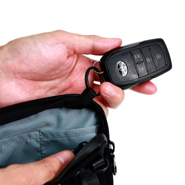 お財布バッグ スマホショルダー スマホバッグ 一体型 横 A6 お財布ショルダー ミニバッグ 撥水 