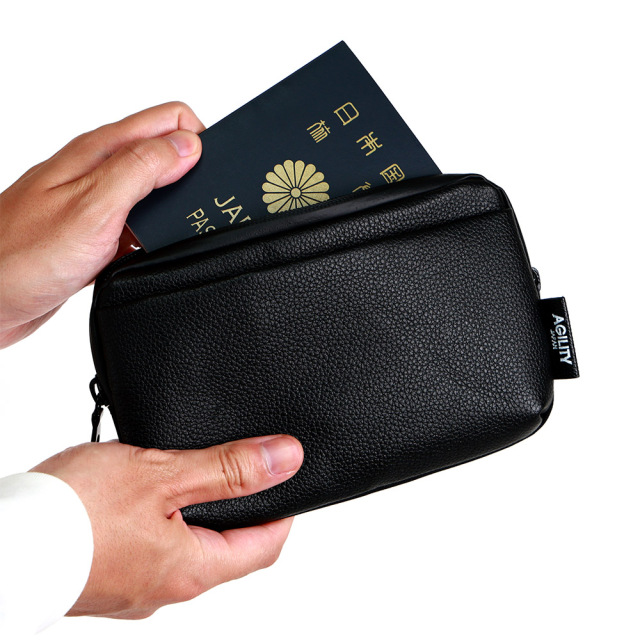 お財布バッグ スマホショルダー スマホバッグ 一体型 横 A6 お財布ショルダー ミニバッグ 撥水 