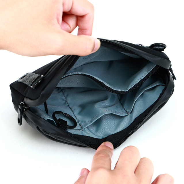 お財布バッグ スマホショルダー スマホバッグ 一体型 横 A6 お財布ショルダー ミニバッグ 撥水 