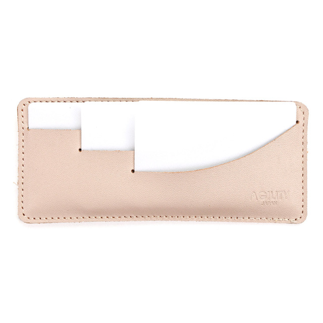 カードフォルダー 6枚 インナーカードケース 長財布 薄型 横型 スリム レザー 本革