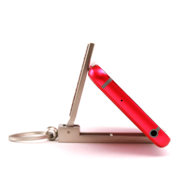 バッグ ホルダー バッグハンガー スマホスタンド キーホルダー 2way キーリング