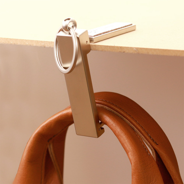 バッグ ホルダー バッグハンガー スマホスタンド キーホルダー 2way キーリング