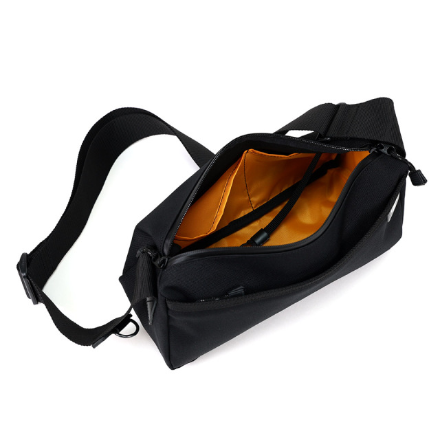 ショルダーバッグ 横型 横長 ペットボトル ナイロン 撥水 軽量 コンパクト 小さめ メンズ レディース