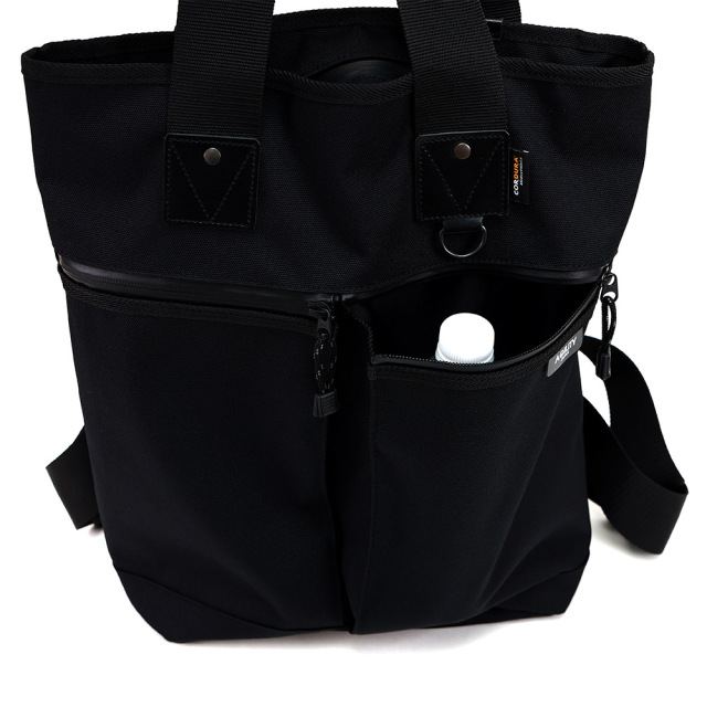 リュック トートバッグ 撥水 A4 ペットボトル バックパック 汚れに強い 縦 持ち手