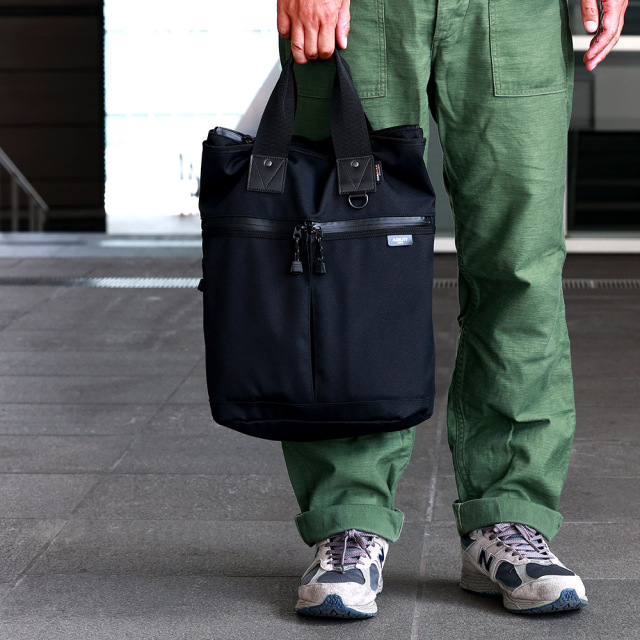 リュック トートバッグ 撥水 A4 ペットボトル バックパック 汚れに強い 縦 持ち手