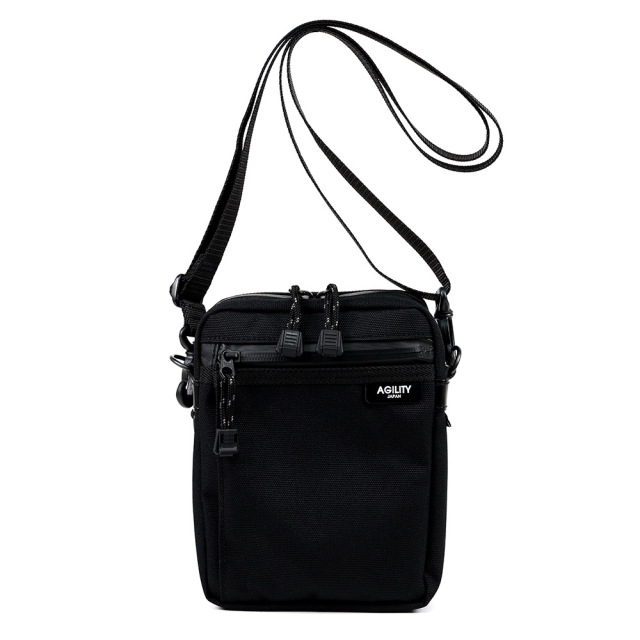 ショルダーバッグ ミニ 縦 ナイロン 撥水 軽量 コンパクト 小さめ メンズ レディース 