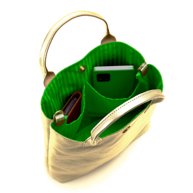 サコッシュトート』(全2色)ルーチェ/縦型でシャープなミニサイズ A5