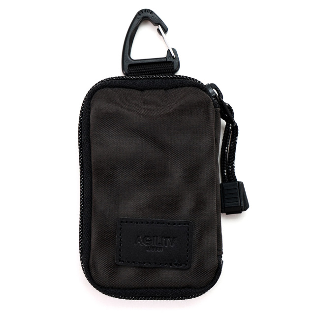 キーケース 財布 一体型　カラビナ スマートキー ナイロン 軽量 撥水 メンズ レディース