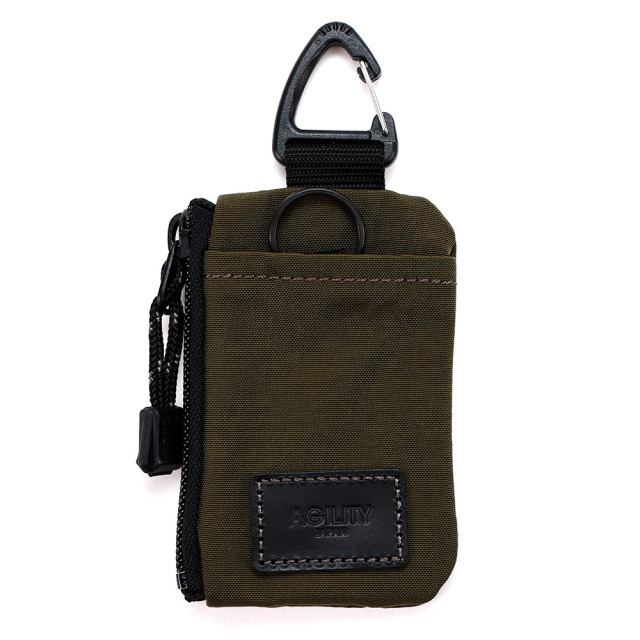 小銭入れ コインケース キーリング シンプル ナイロン 軽量 撥水 メンズ レディース