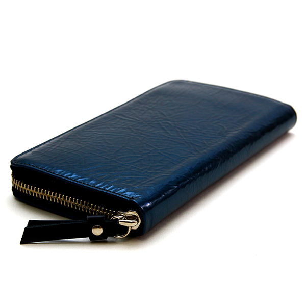 ペイエ 全3色 ロキシー この形が一番使いやすい 定番のラウンドファスナー長財布 日本製 ロングウォレット レザー シープスキン 羊革 フィルム加工 メタリック Agility Affa アジリティ アッファ 0858