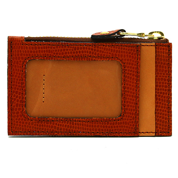 財布・ケース・小物入れ abi ラピッド』(全5色)リザードエンボス/定期入れ＆小銭入れ 2in1の