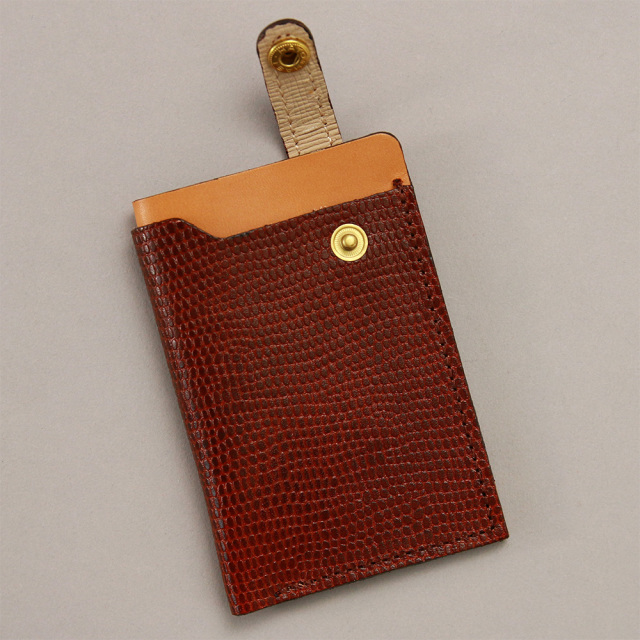パスケース シンプル レザー 本革 牛革 日本製